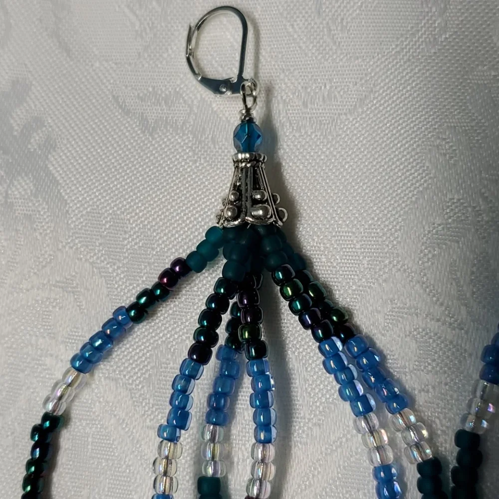 Three Loop Lever Back Earrings!